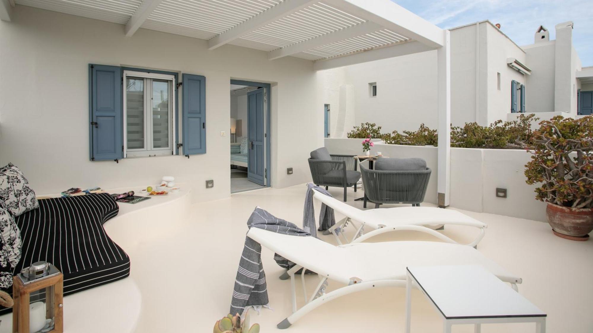 Iria Beach Art Hotel Agia Anna  Phòng bức ảnh