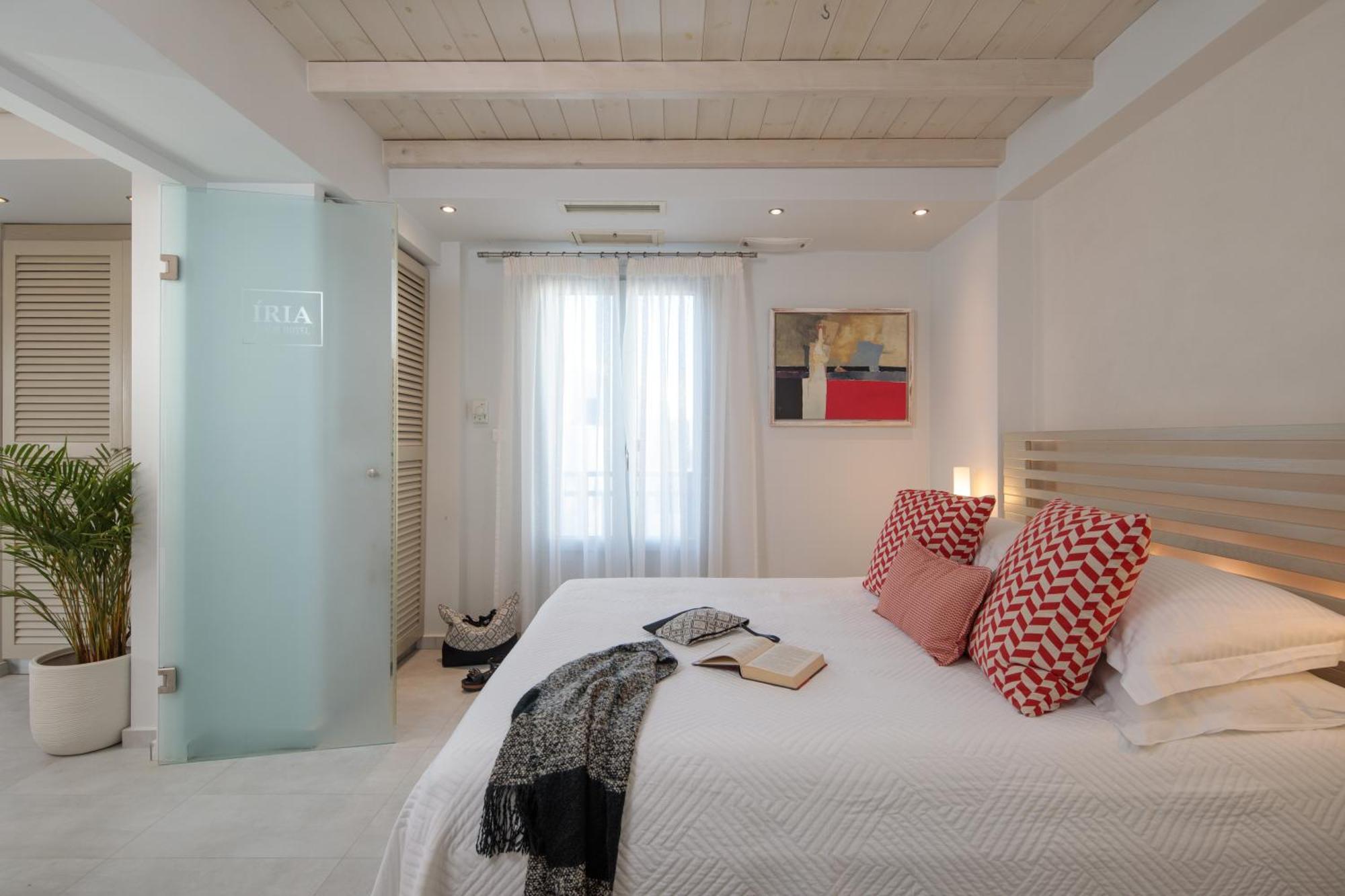 Iria Beach Art Hotel Agia Anna  Phòng bức ảnh
