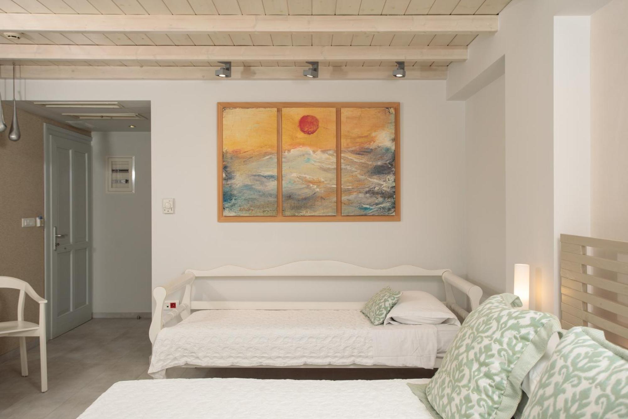 Iria Beach Art Hotel Agia Anna  Phòng bức ảnh