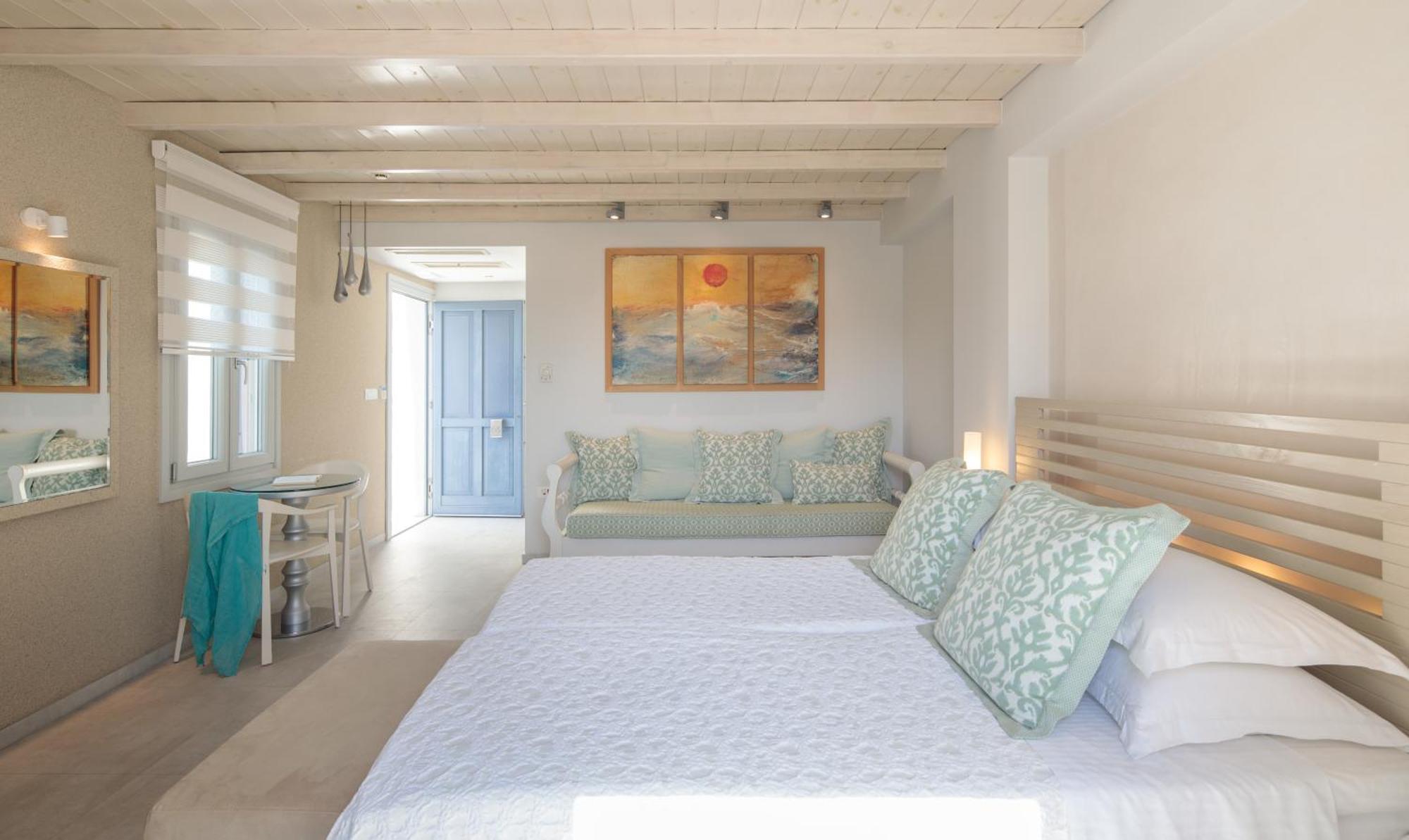 Iria Beach Art Hotel Agia Anna  Phòng bức ảnh