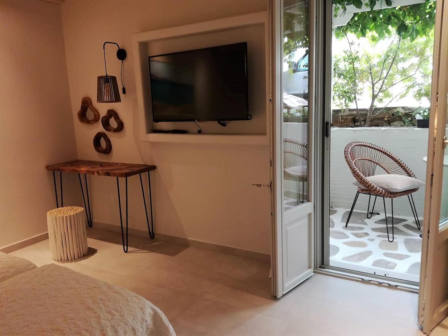 Iria Beach Art Hotel Agia Anna  Phòng bức ảnh