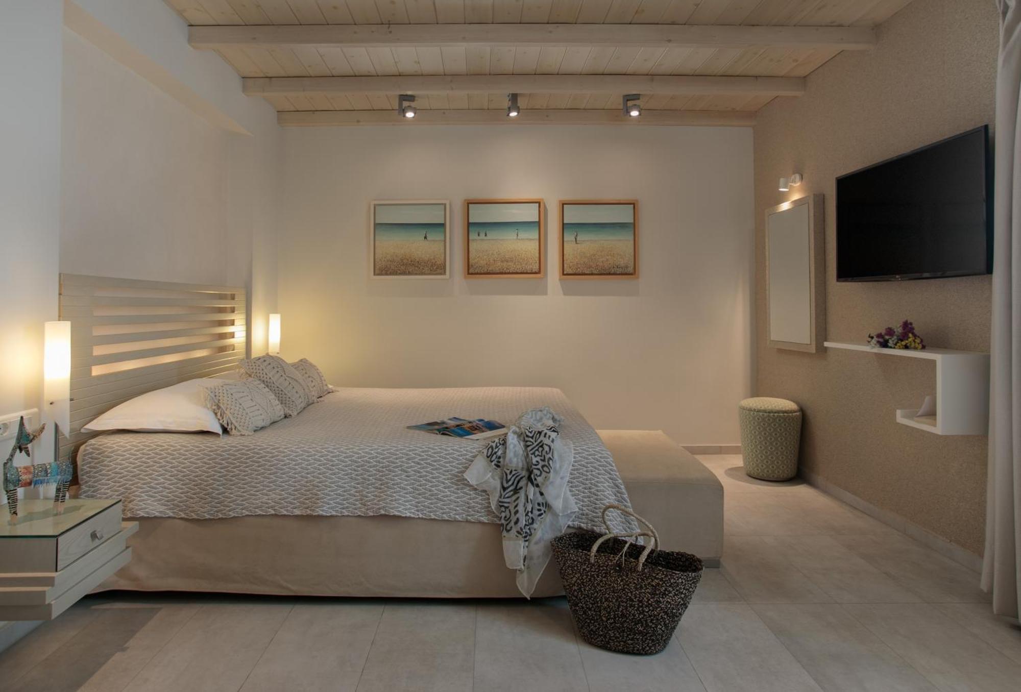 Iria Beach Art Hotel Agia Anna  Phòng bức ảnh